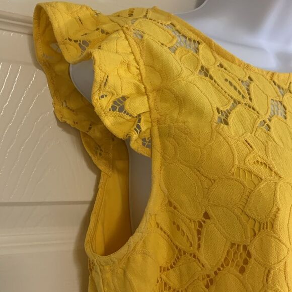 MONTEAU, of Las Angeles, lattice dress, midi, medium - Picture 2 of 15